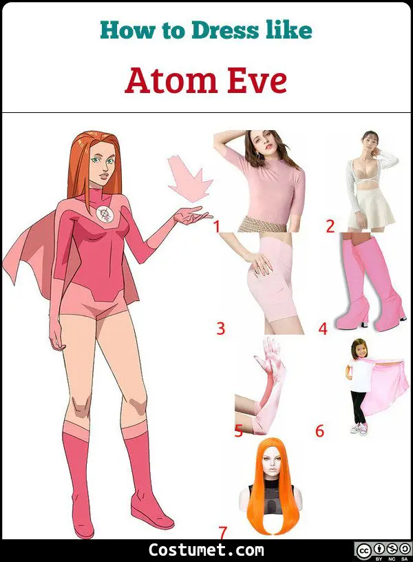 Atom Eve Costume for Cosplay & Halloween