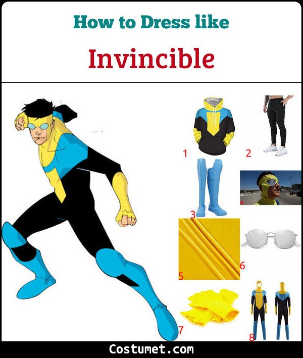 Invincible Costume for Cosplay & Halloween