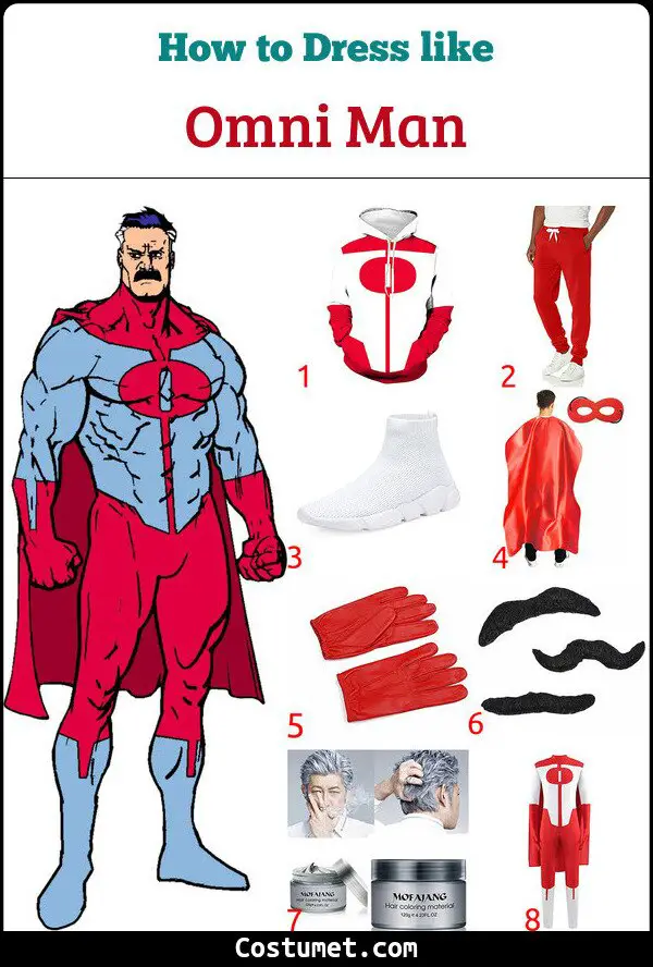 Omni Man Costume for Cosplay & Halloween