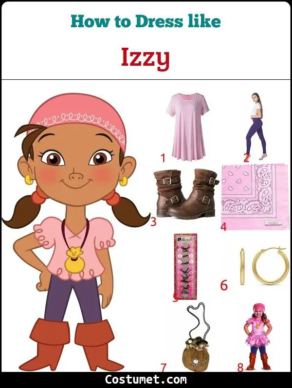 Izzy Costume for Cosplay & Halloween