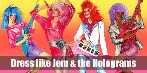 Jem and the Holograms Costume