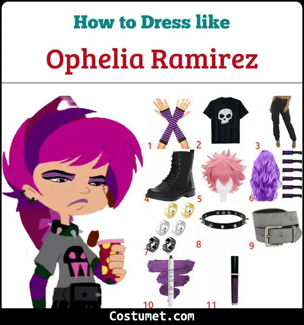 Ophelia Ramirez Costume for Cosplay & Halloween