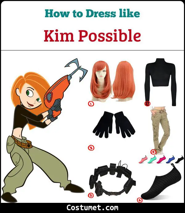 Kim Possible Costume for Cosplay & Halloween