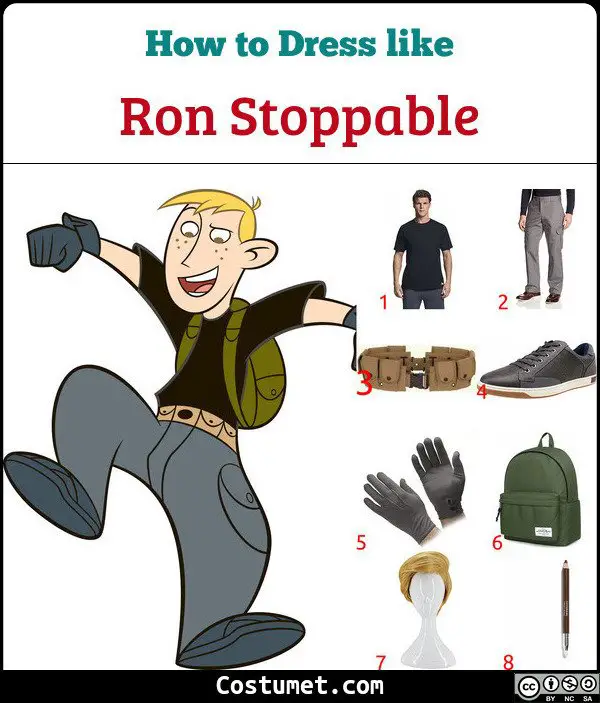 Ron Stoppable Costume for Cosplay & Halloween