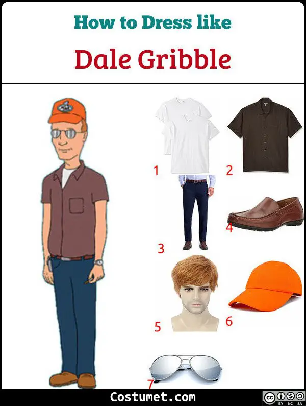 Dale Gribble Costume for Cosplay & Halloween