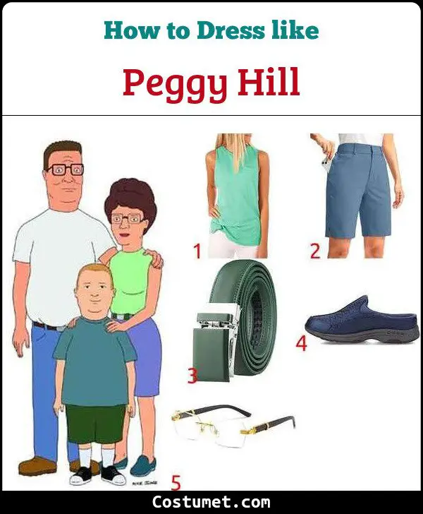 Peggy Hill Costume for Cosplay & Halloween