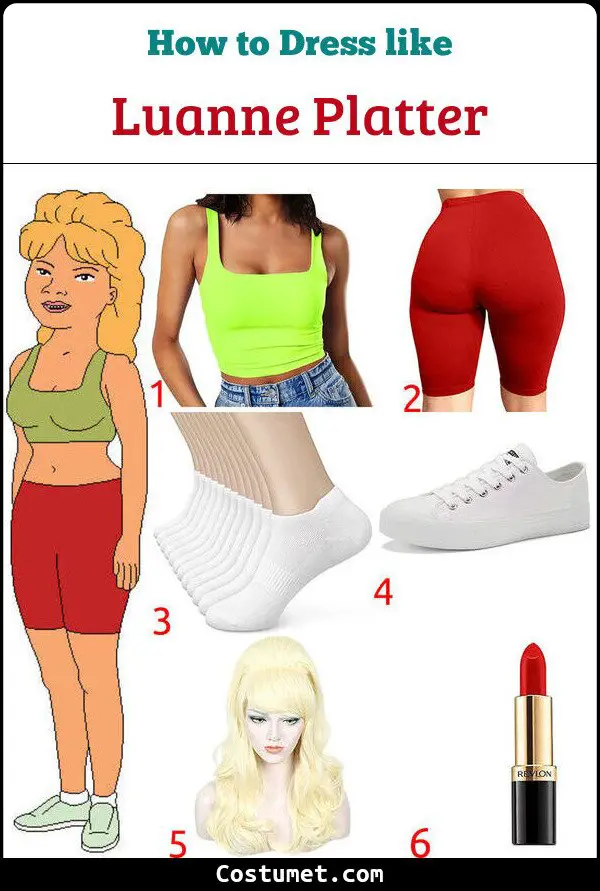 Luanne Platter Costume for Cosplay & Halloween