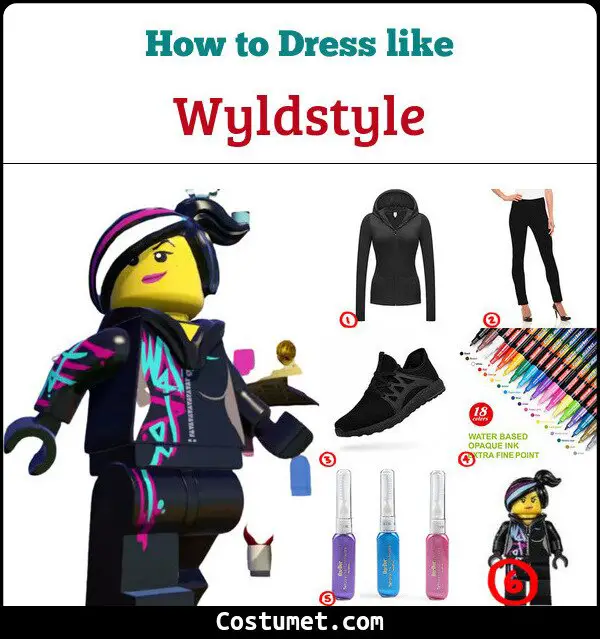 Wyldstyle Costume for Cosplay & Halloween