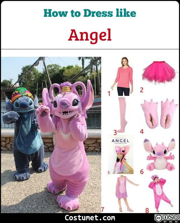 Angel (Lilo And Stitch) Costume for Cosplay & Halloween