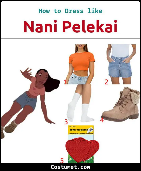 Nani Pelekai Costume for Cosplay & Halloween