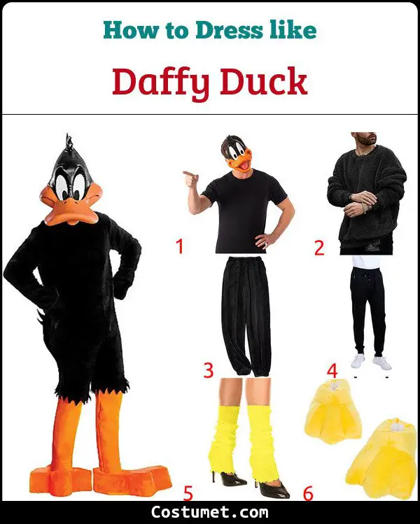 Daffy Duck Costume for Cosplay & Halloween