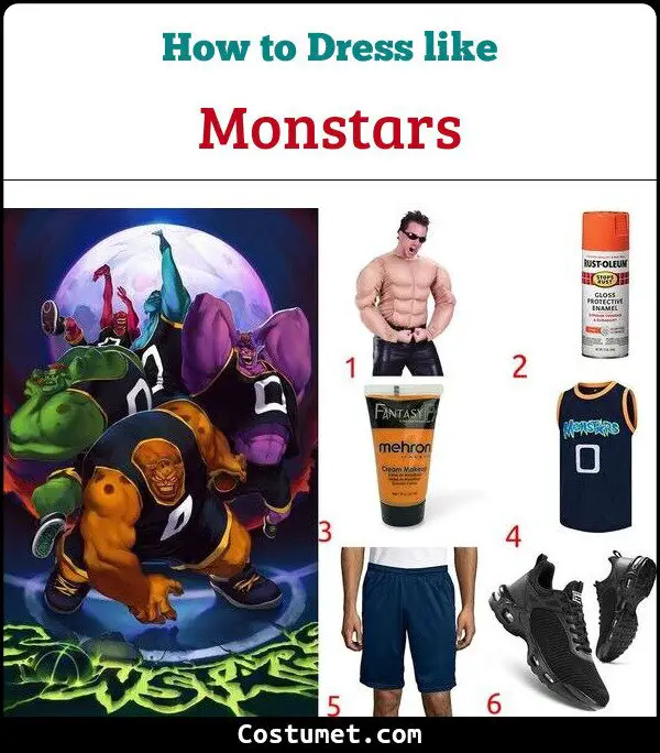 Monstars Costume for Cosplay & Halloween