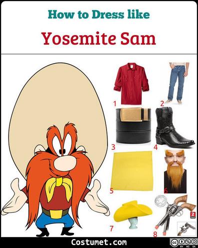 Yosemite Sam Costume for Cosplay & Halloween 2023