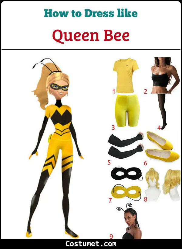 Queen Bee Costume for Cosplay & Halloween