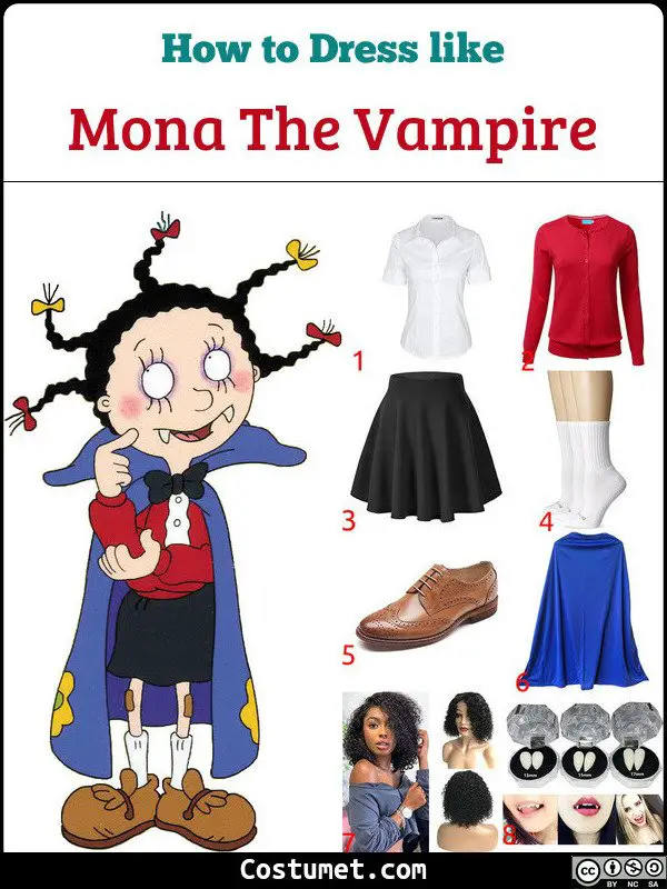 Mona The Vampire Costume for Cosplay & Halloween