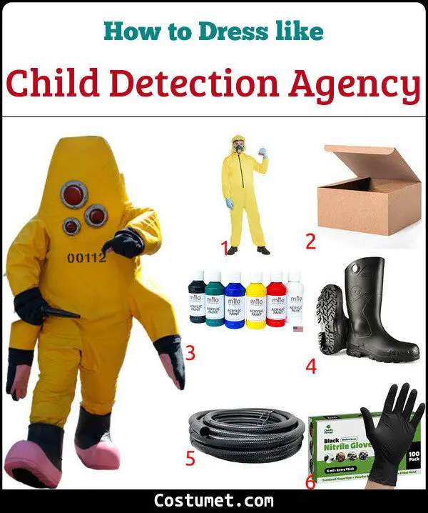 Child Detection Agency Costume for Cosplay & Halloween