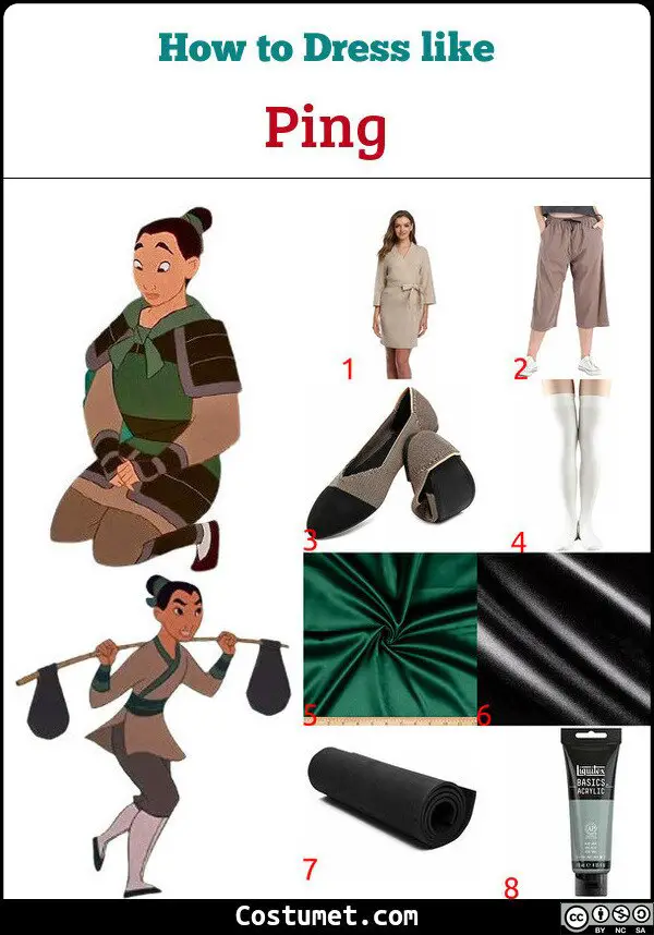 Ping Costume for Cosplay & Halloween