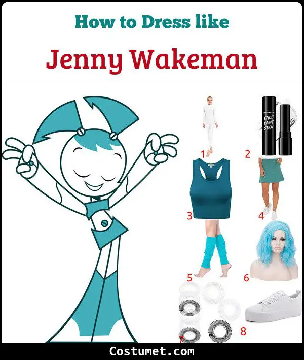 Jenny Wakeman Costume for Cosplay & Halloween