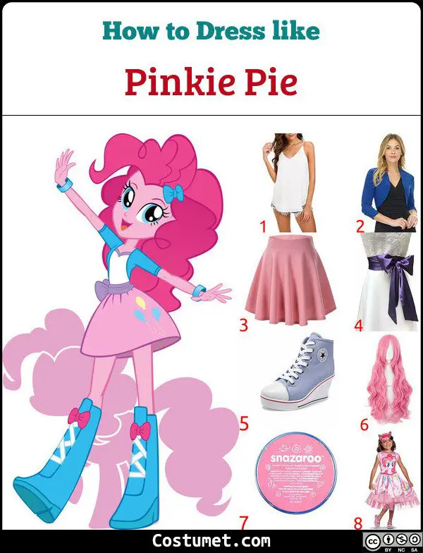 Pinkie Pie Costume for Cosplay & Halloween