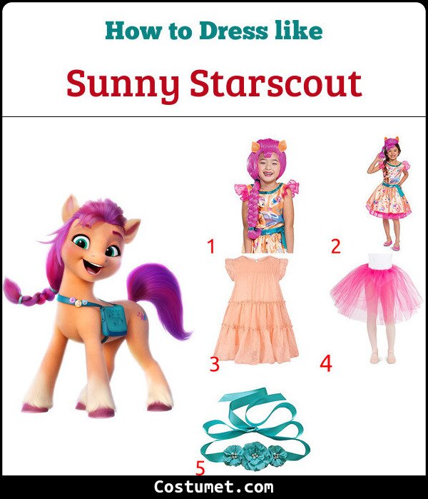 Sunny Starscout Costume for Cosplay & Halloween