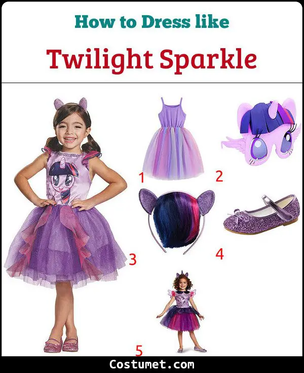 Twilight Sparkle Costume for Cosplay & Halloween