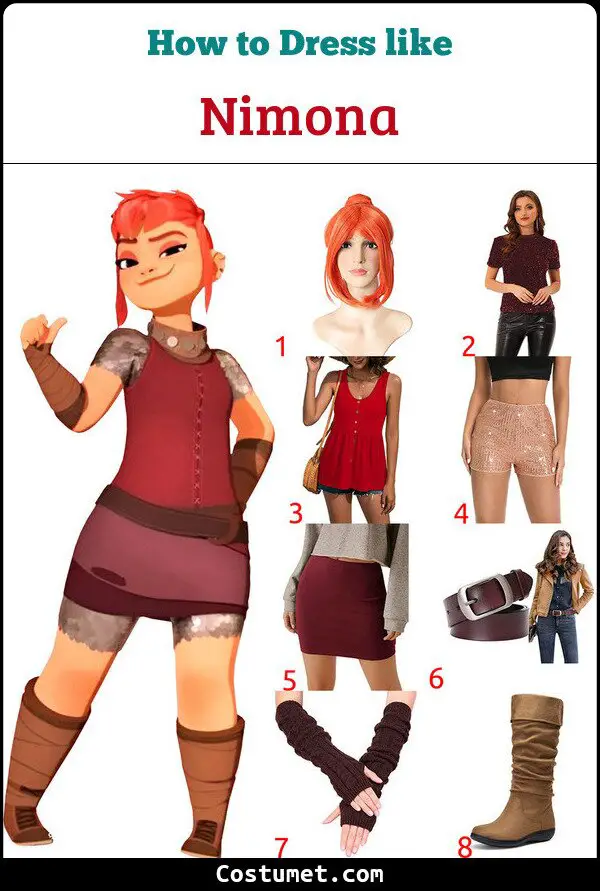 Nimona Costume for Cosplay & Halloween