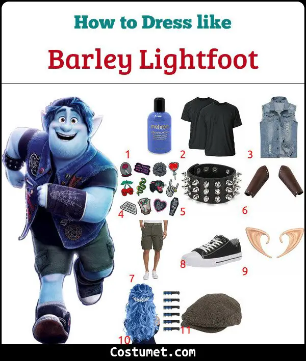 Barley Lightfoot Costume for Cosplay & Halloween