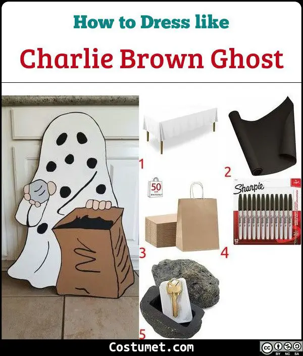 Ghost Costume for Cosplay & Halloween