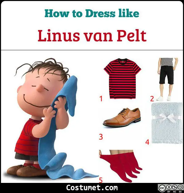 Linus van Pelt Costume for Cosplay & Halloween