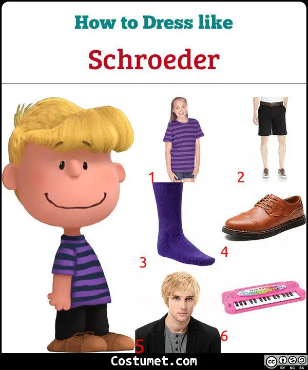 Schroeder Costume for Cosplay & Halloween