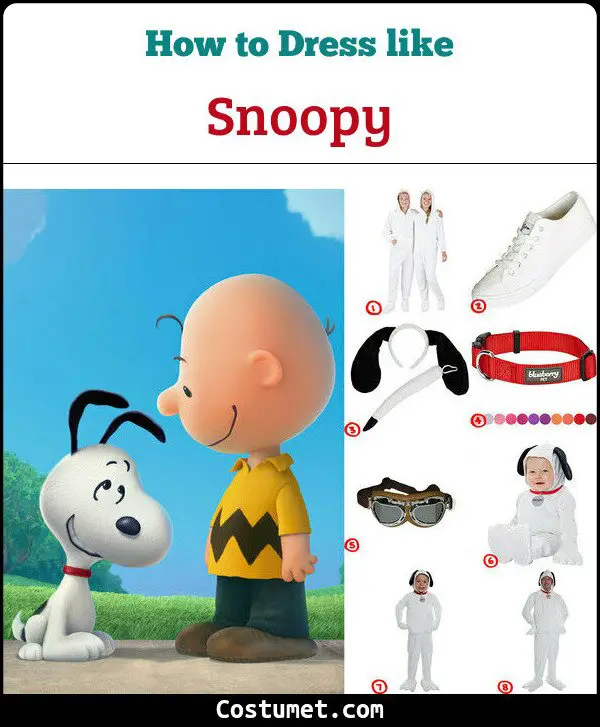 Snoopy Costume for Cosplay & Halloween