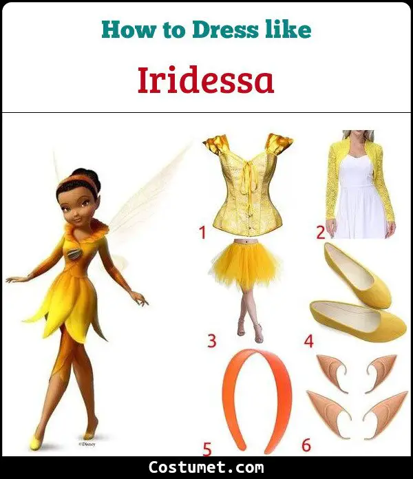Iridessa Costume for Cosplay & Halloween