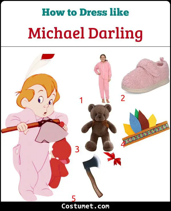 Michael Darling Costume for Cosplay & Halloween