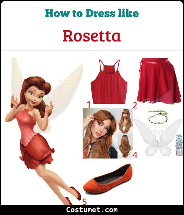 Rosetta Costume for Cosplay & Halloween