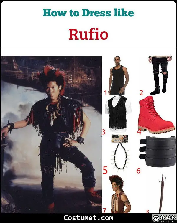Rufio Costume for Cosplay & Halloween