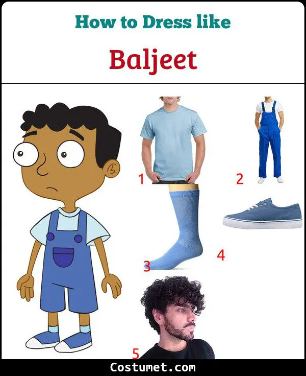 Baljeet Costume for Cosplay & Halloween