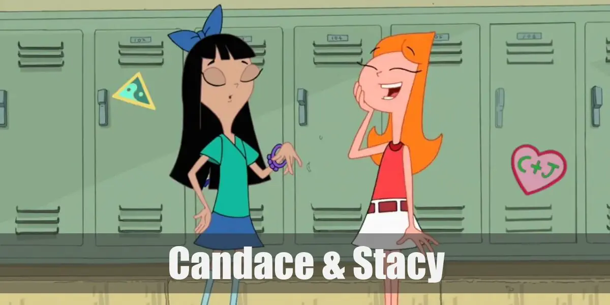 Candace & Stacy (Phineas and Ferb) Costume for Cosplay & Halloween.