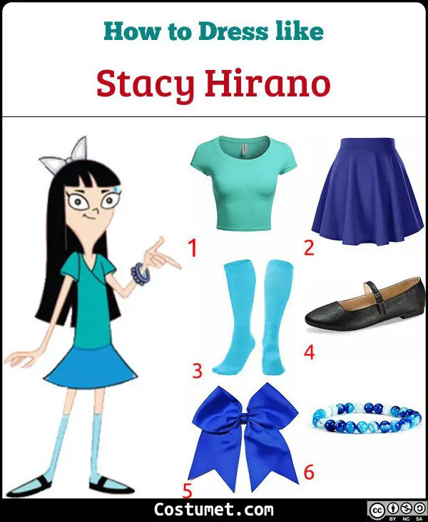 Stacy Hirano Costume for Cosplay & Halloween