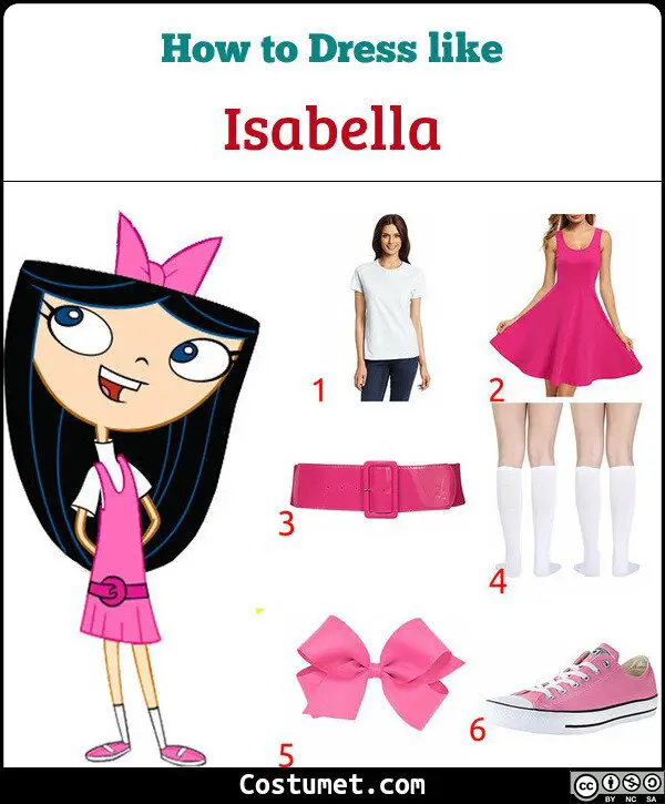 How to Make Isabella Garcia-Shapiro (Phineas and Ferb) Costume.