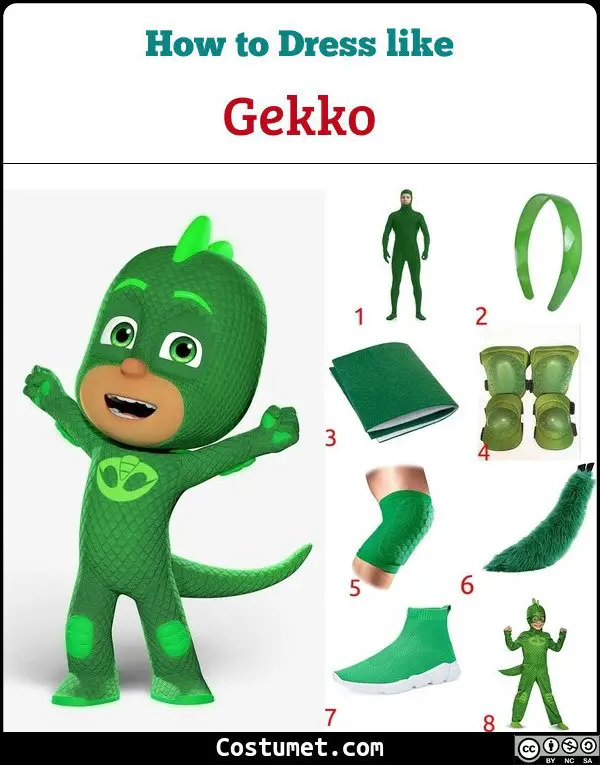 Gekko Costume for Cosplay & Halloween