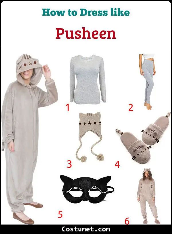 Pusheen Costume for Cosplay & Halloween