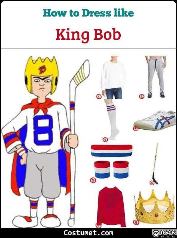 King Bob Costume for Cosplay & Halloween