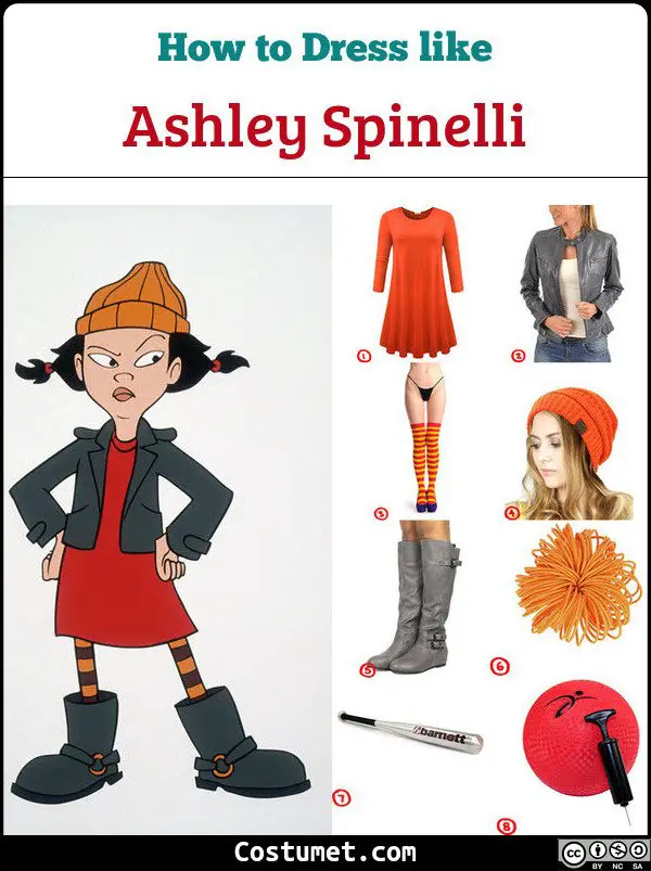 Ashley Spinelli (Recess) Costume for Cosplay & Halloween 202