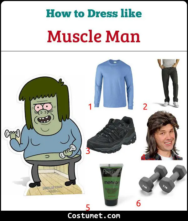 Muscle Man Costume for Cosplay & Halloween