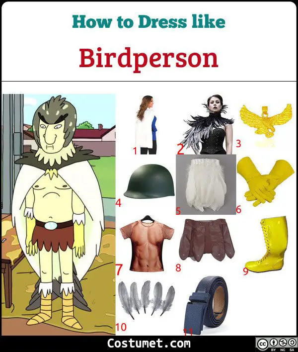 Birdperson Costume for Cosplay & Halloween