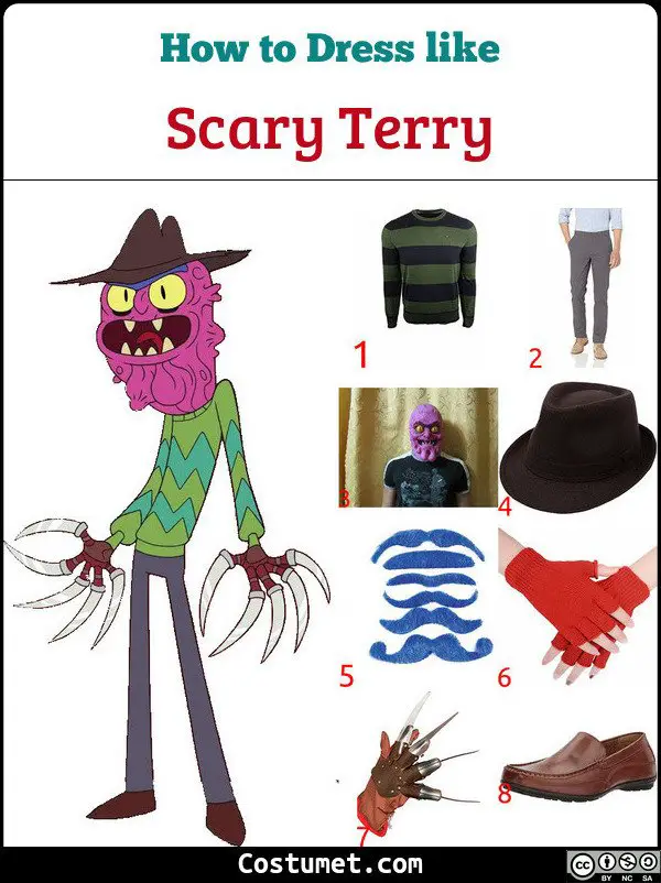 Scary Terry Costume for Cosplay & Halloween