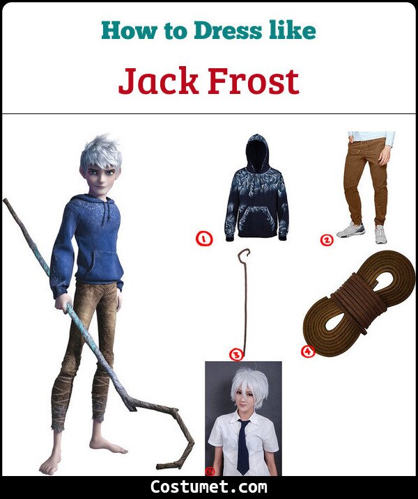 Jack Frost Costume for Cosplay & Halloween
