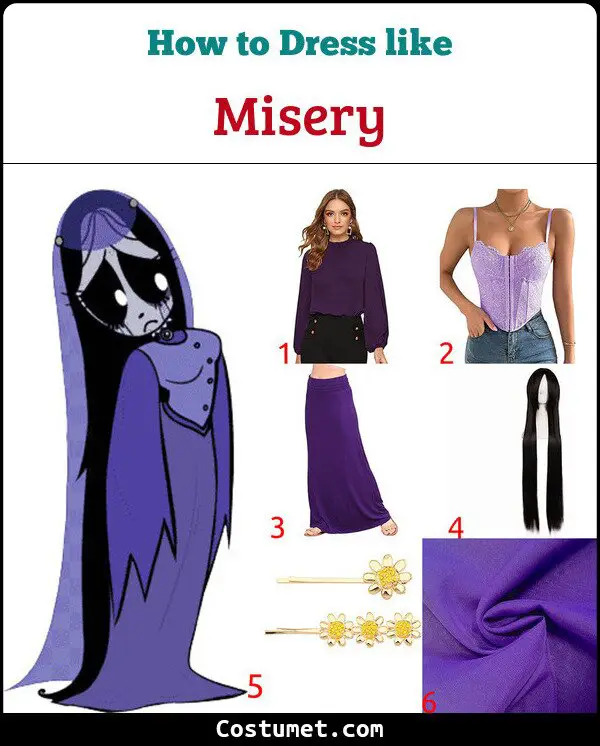 Misery Costume for Cosplay & Halloween
