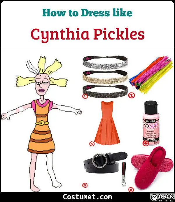 Cynthia Pickles Rugrats Costume For