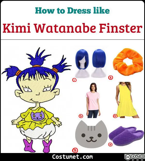 Kimi Watanabe Finster Costume for Cosplay & Halloween